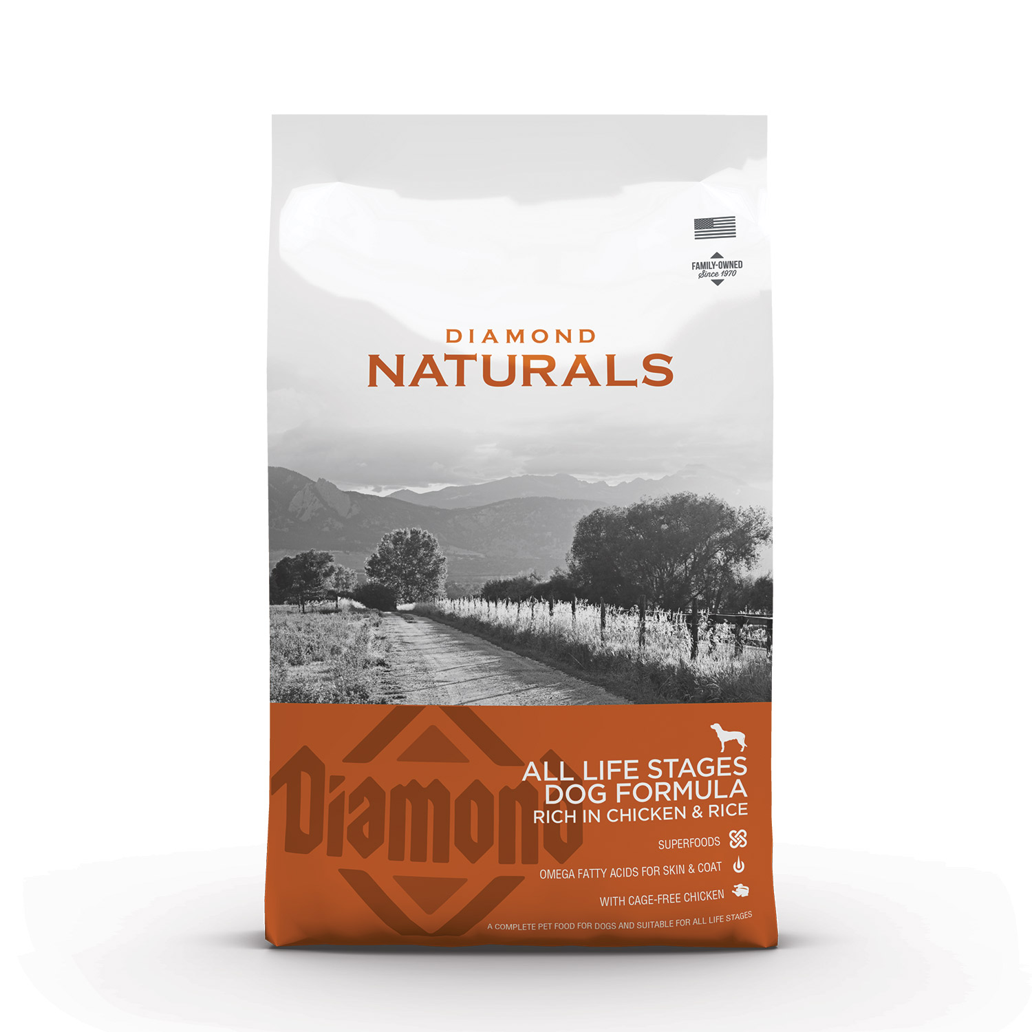 Diamond Naturals All Life stages Dog Chicken & Rice Formula - 2kg