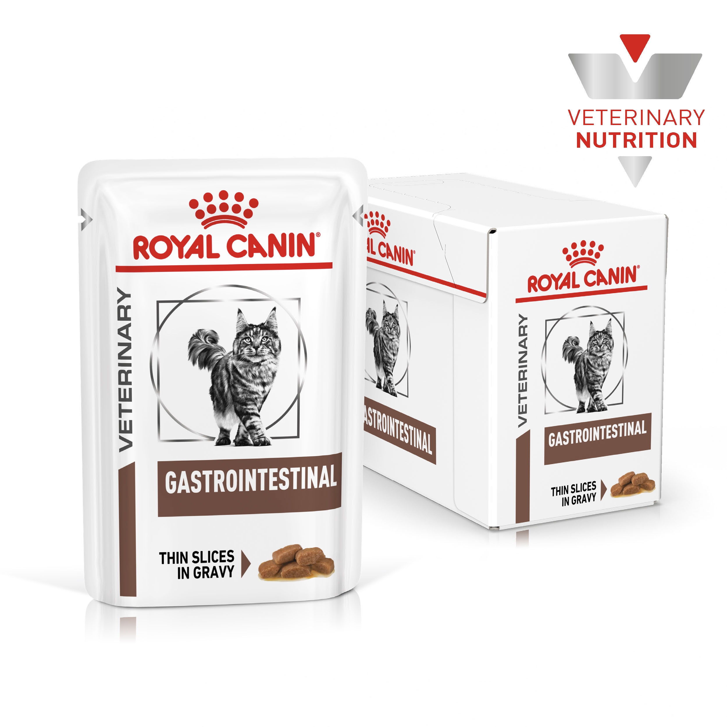 Vet Health Nutrition Feline GastroIntestinal (Wet Food - Pouches) 12 x 85 g_thumbnail_0