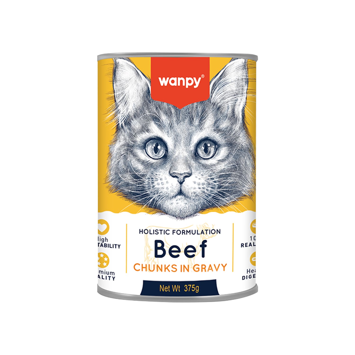 Wanpy Chunks in Gravy Canned Food for Cats_thumbnail_0