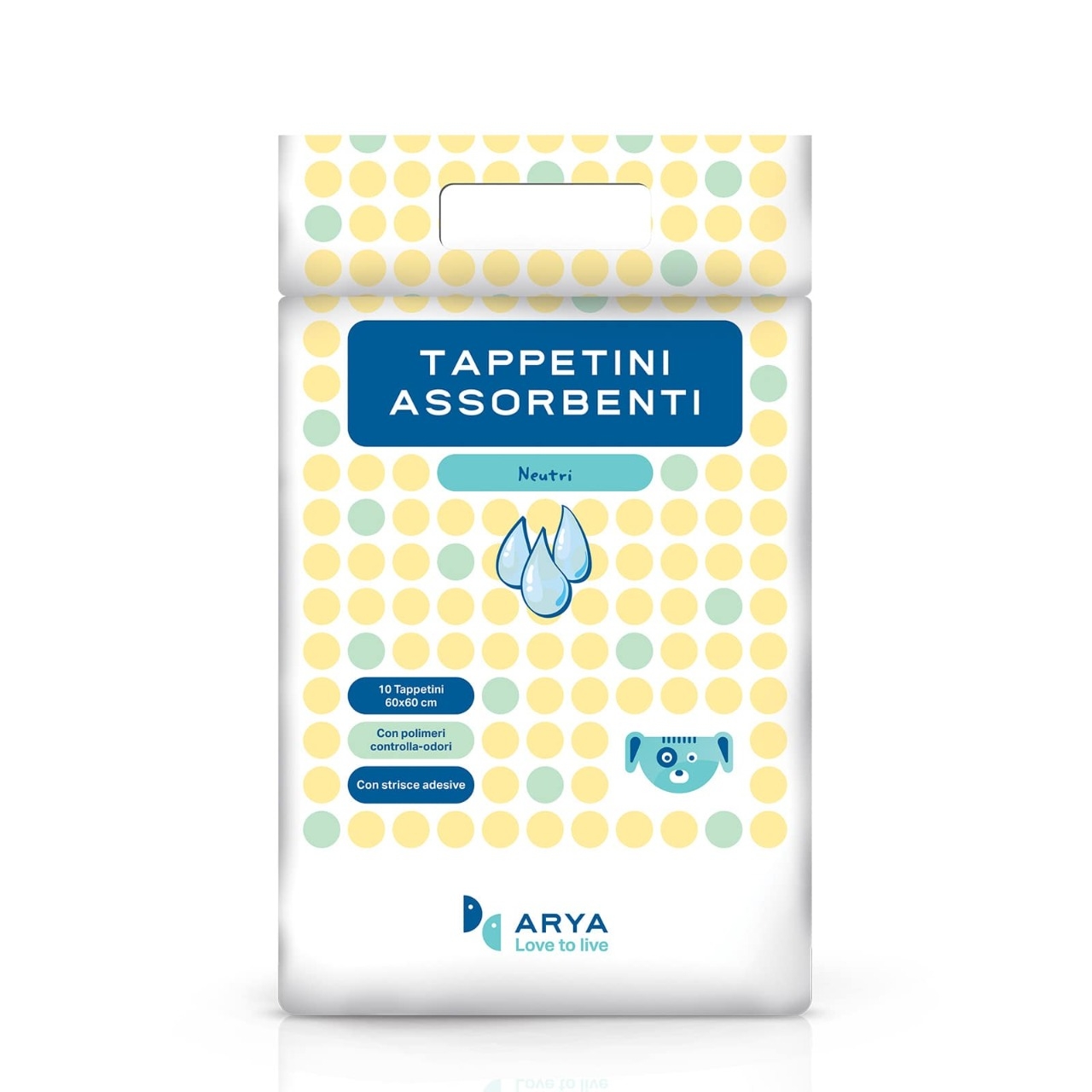 Arya Puppy Pads - 60 x 60 cm, 10/pk_thumbnail_0
