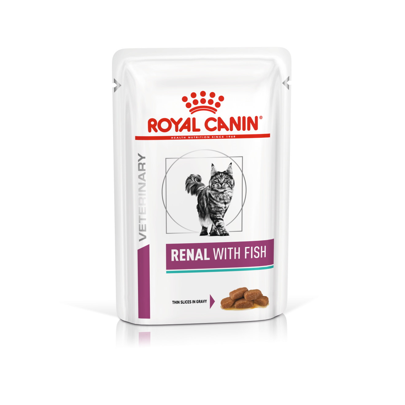 Vet Health Nutrition Feline Renal with Fish (Wet Food - Pouches) 12 x 85 g_thumbnail_0