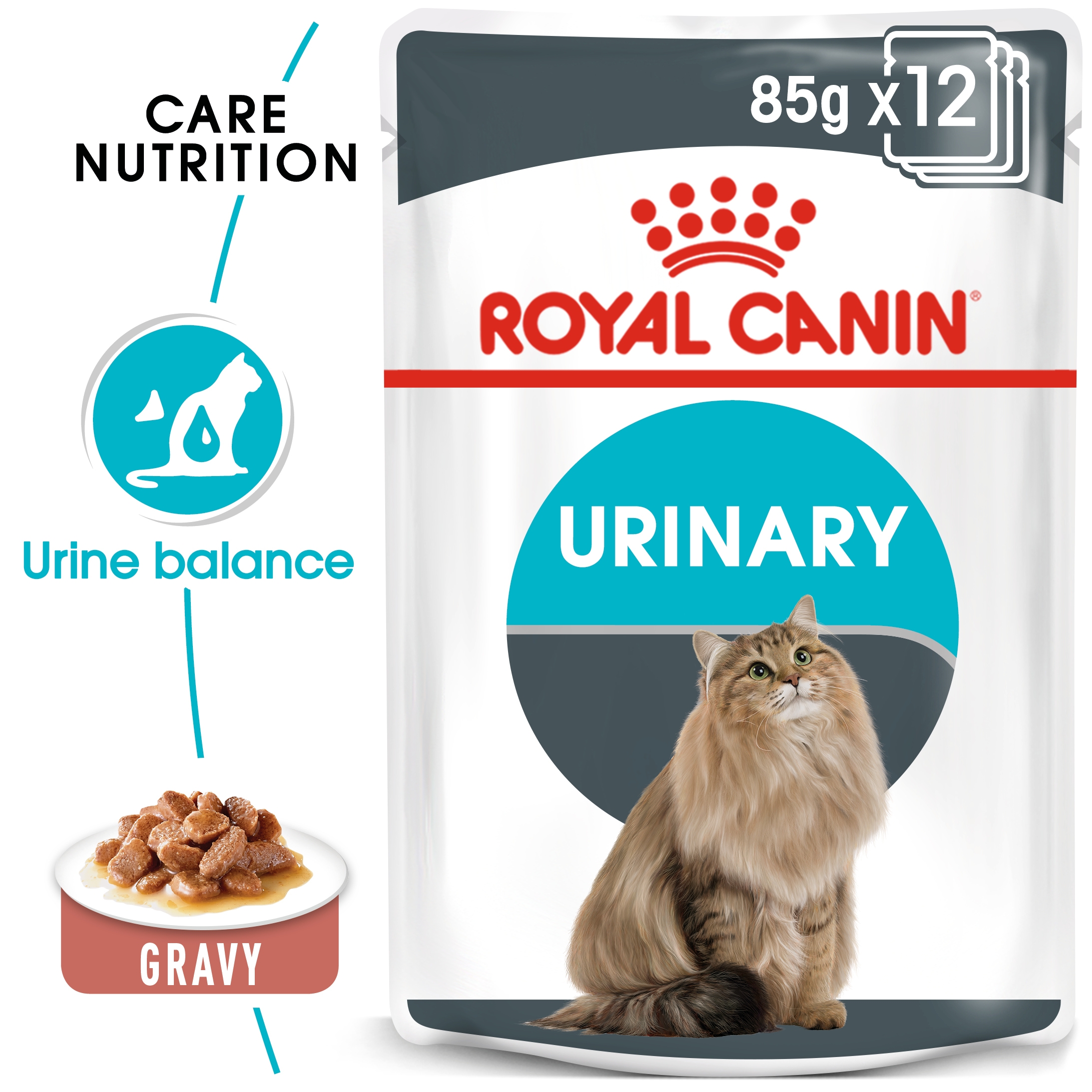 Feline Care Nutrition Urinary Care (Wet Food - Pouches) 12 x 85 g_thumbnail_0