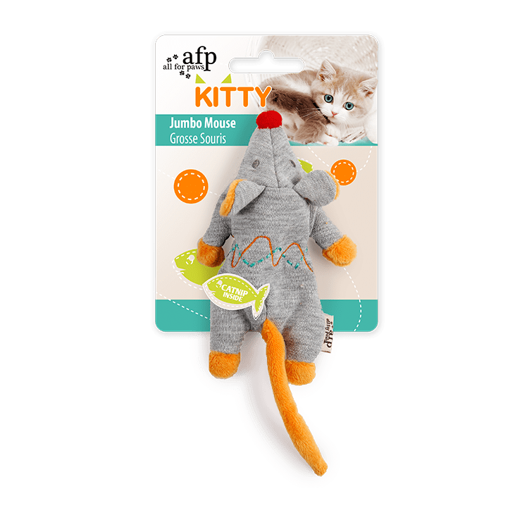 Kitty Jumbo Mouse - Grey_thumbnail_0