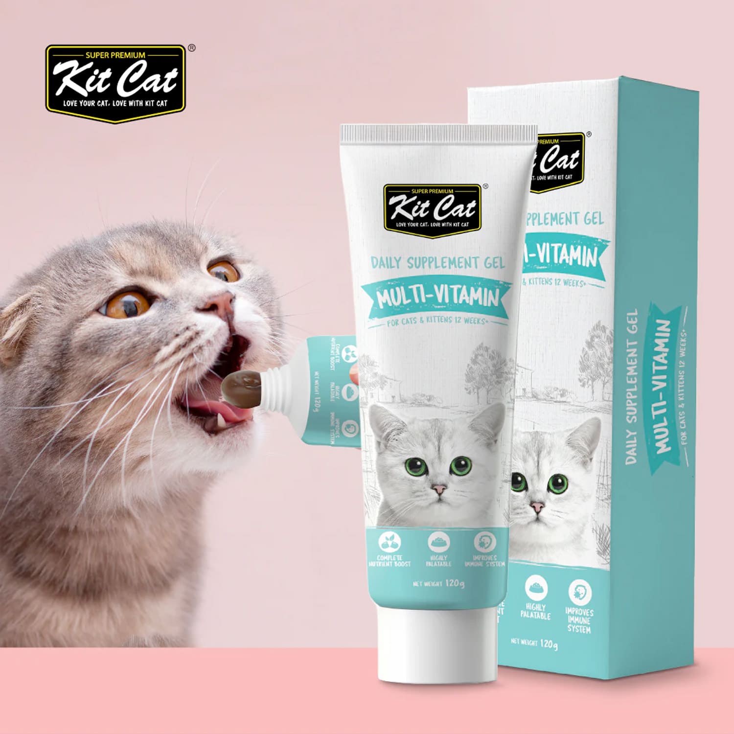 Kit Cat Daily Nutritional Supplement Gel For Cats & Kittens_thumbnail_1