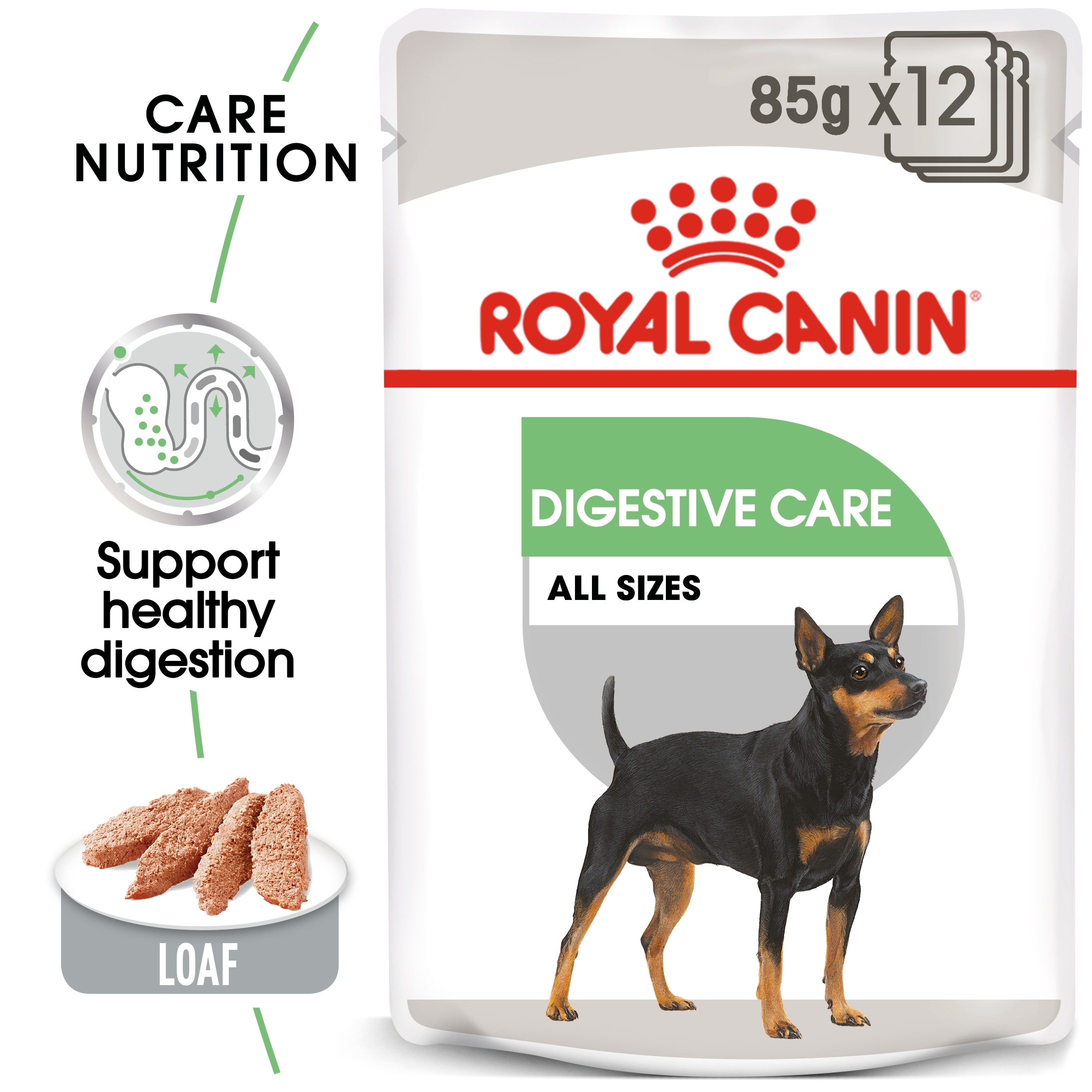 Canine Care Nutrition Digestive Care (Wet Food - Pouches) 12 x 85 g_thumbnail_0