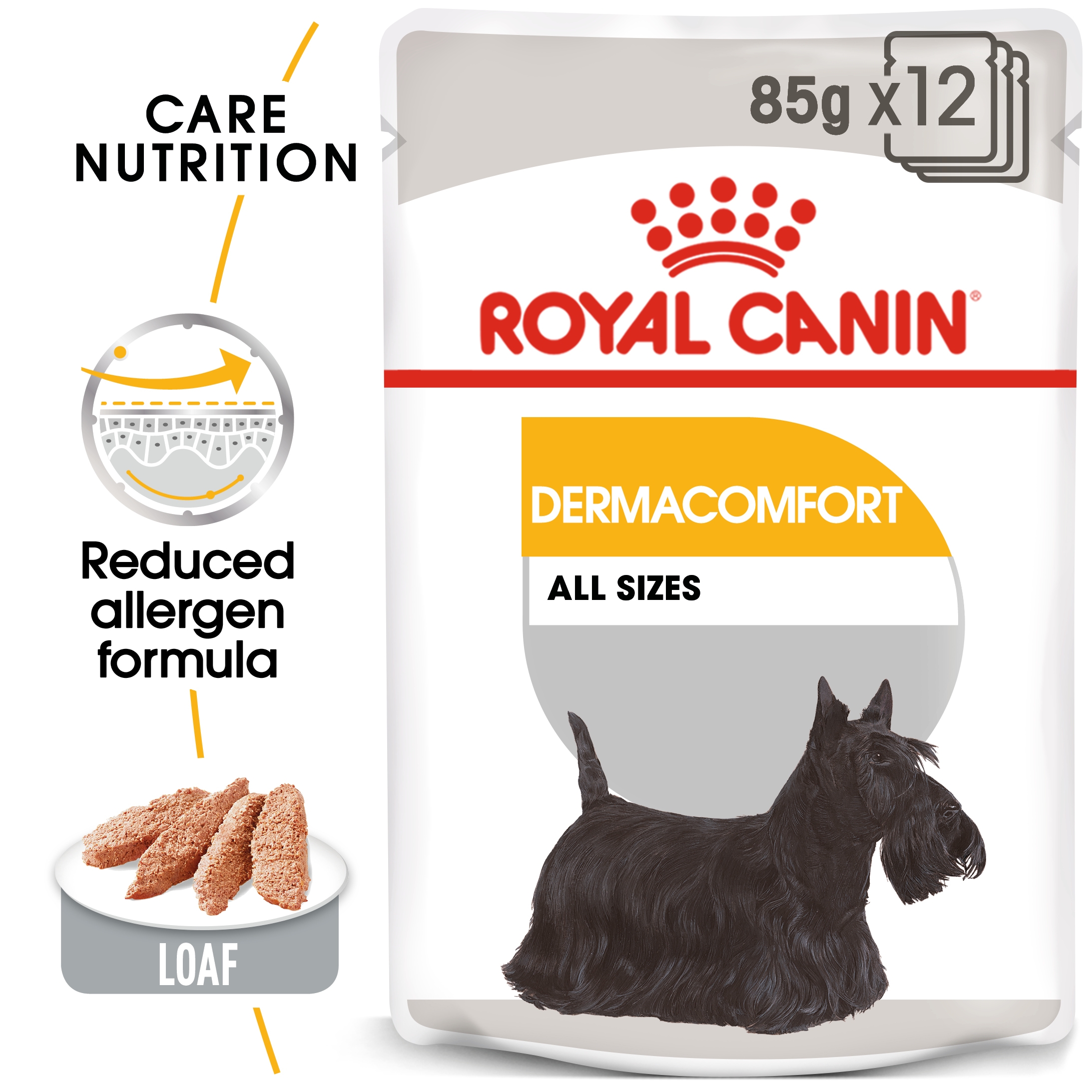 Canine Care Nutrition Dermacomfort (Wet Food - Pouches) 12 x 85 g - Imperfect_thumbnail_0