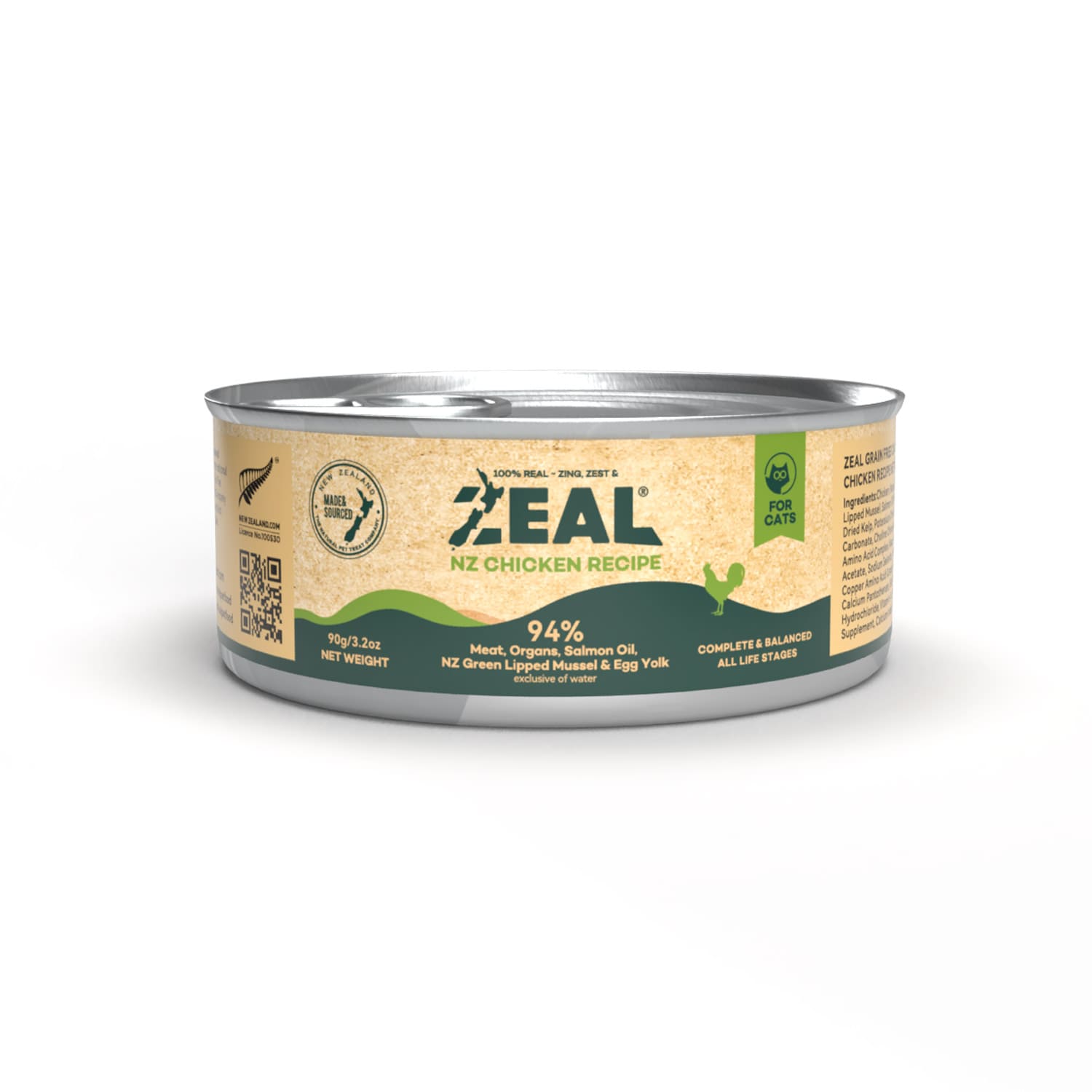 Zeal Grain Free Canned Cat Food 90g_thumbnail_1