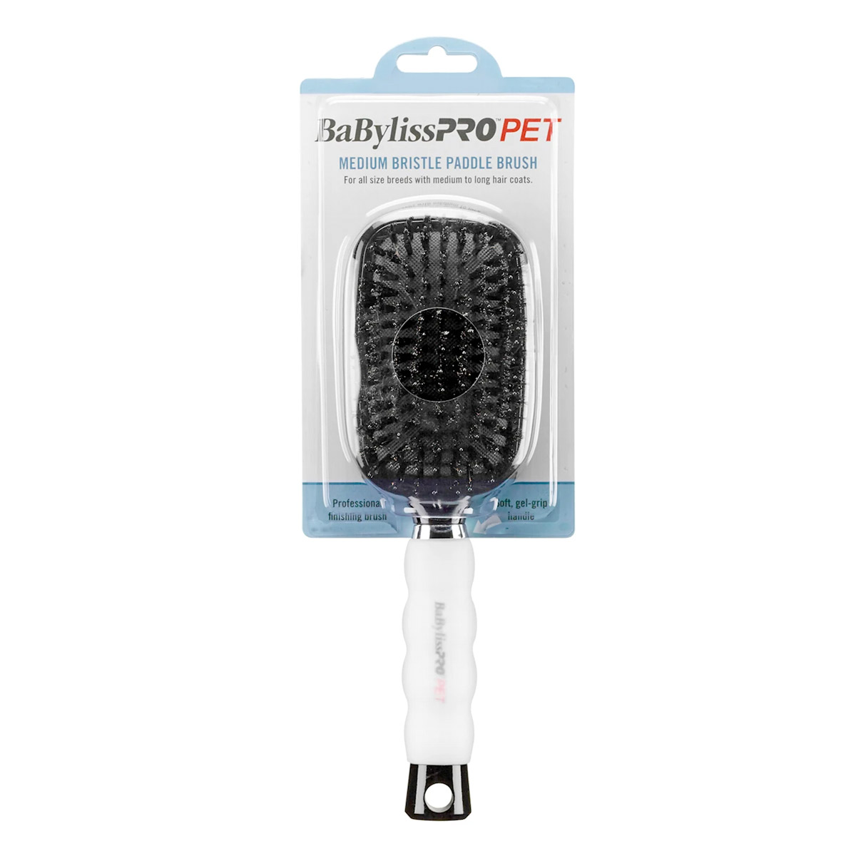BaByliss PRO PET Bristle Paddle Dog Brush - Medium_thumbnail_0
