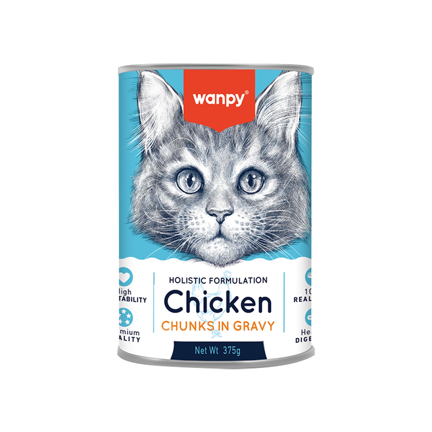 Wanpy Chunks in Gravy Canned Food for Cats_thumbnail_2