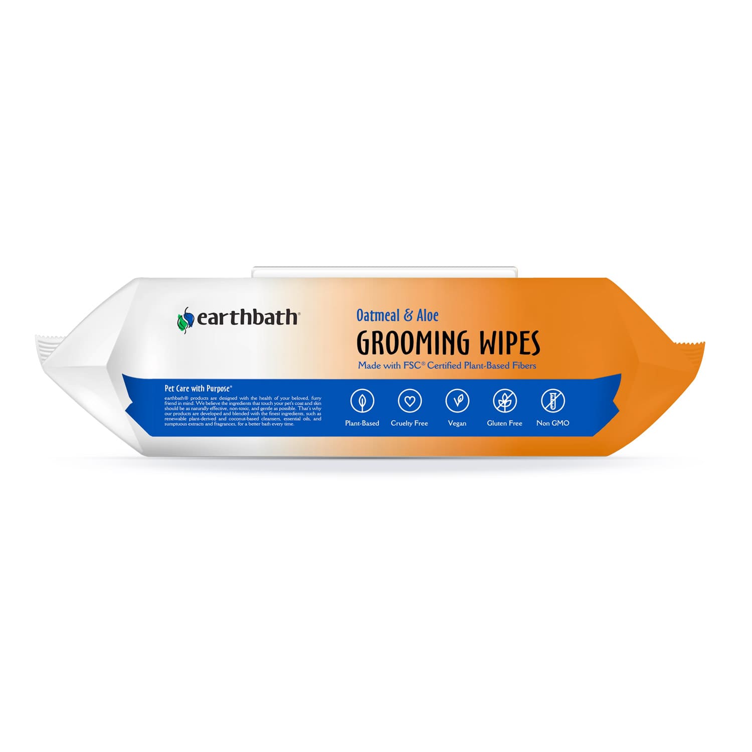 Earthbath Grooming Wipes - Oatmeal & Aloe 100 ct_thumbnail_2