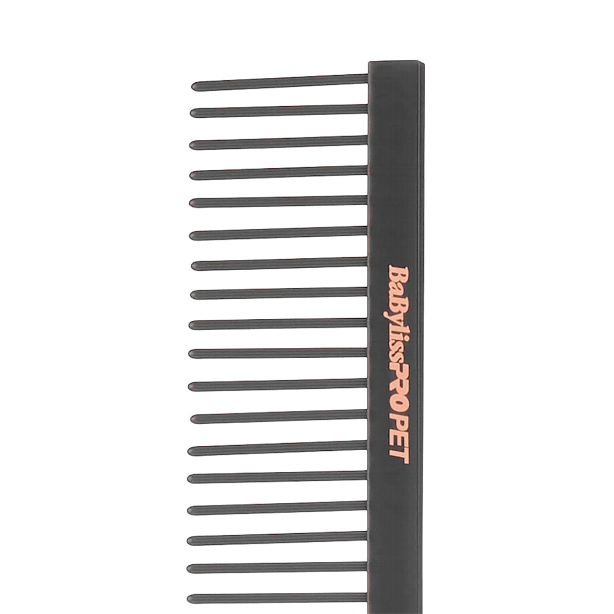 BaByliss PRO PET Rose Gold/Black Dog Comb - Medium_thumbnail_2