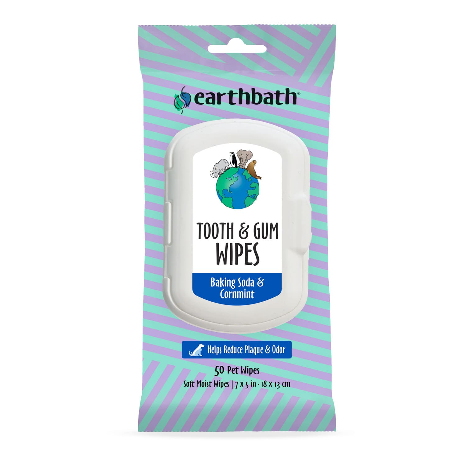 Earthbath Tooth & Gum Wipes - 50 Pet Wipes_thumbnail_0