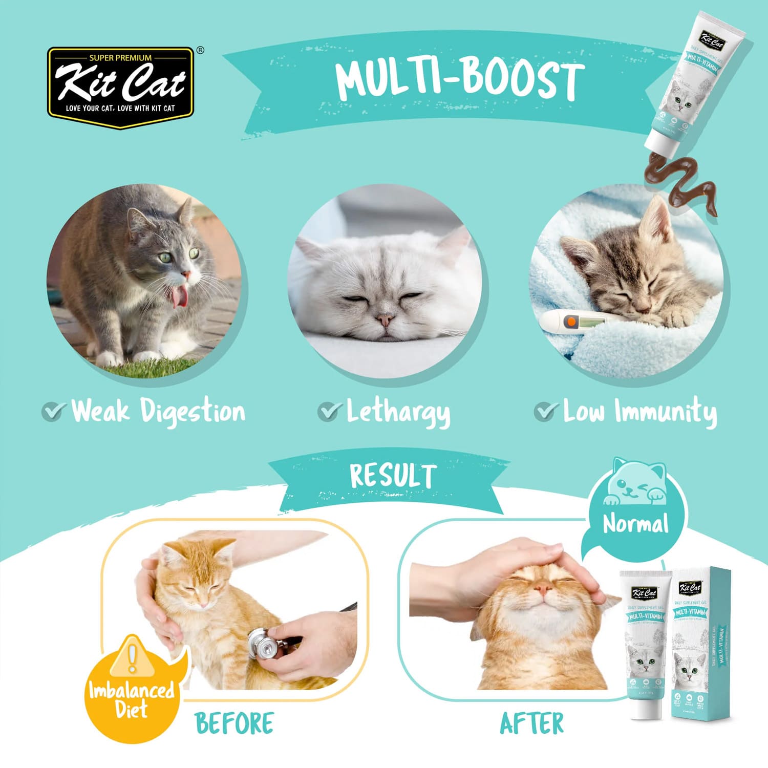 Kit Cat Daily Nutritional Supplement Gel For Cats & Kittens_thumbnail_0