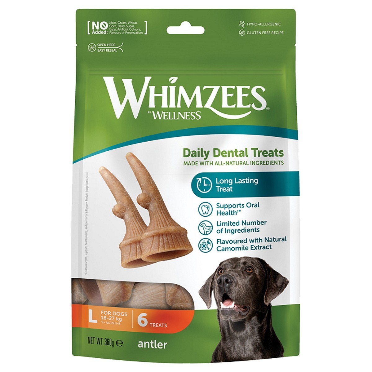 WHIMZEES Occupy Antler Natural Dental Chews for Dogs_thumbnail_0
