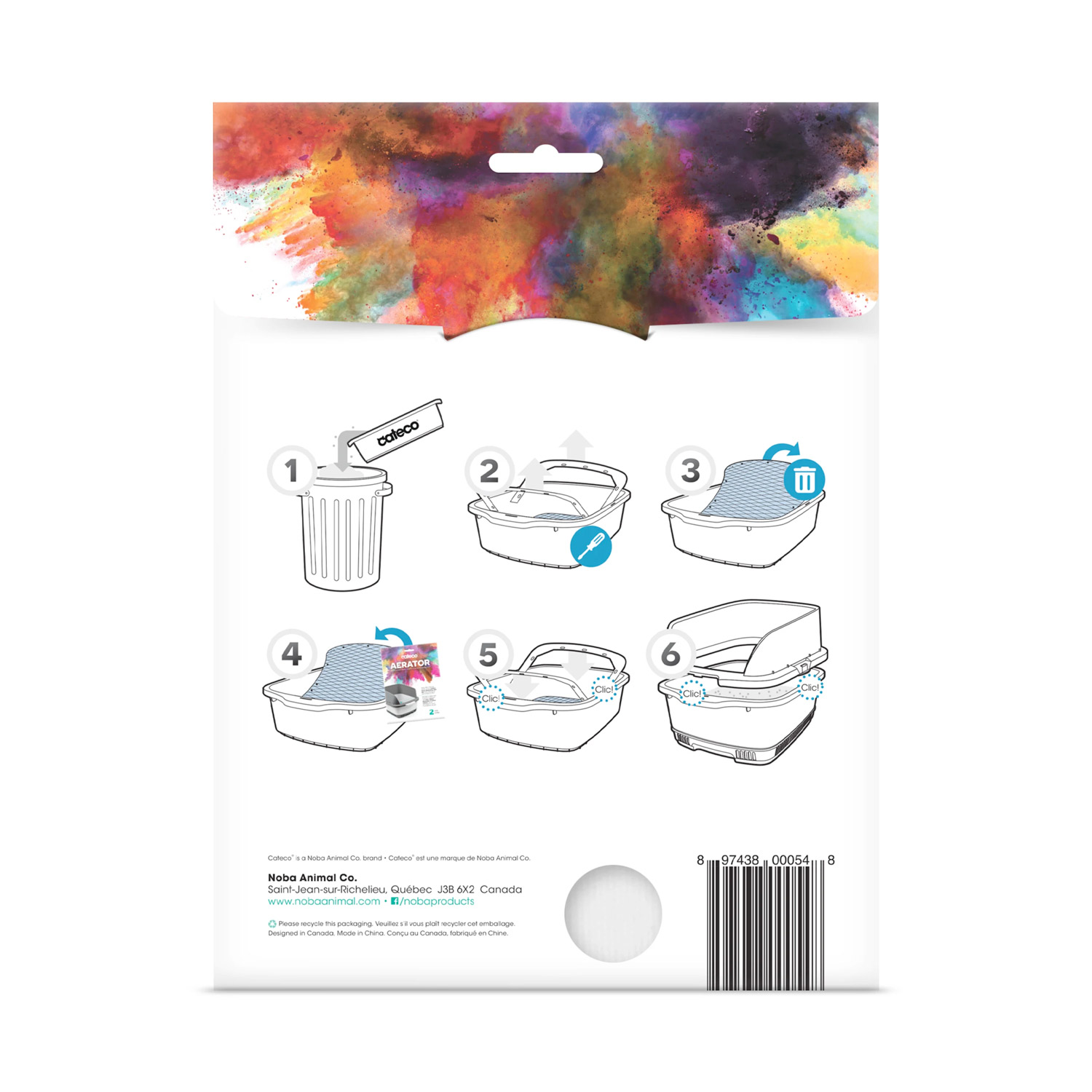 Cateco Aerator Replacement Mesh Pack for Cat Litter Box - Pack of 2_thumbnail_0