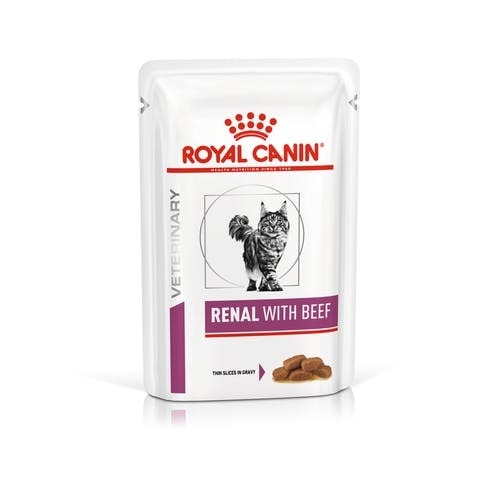 Vet Health Nutrition Feline Renal Beef (Wet Food - Pouches) 12 x 85 g_thumbnail_0