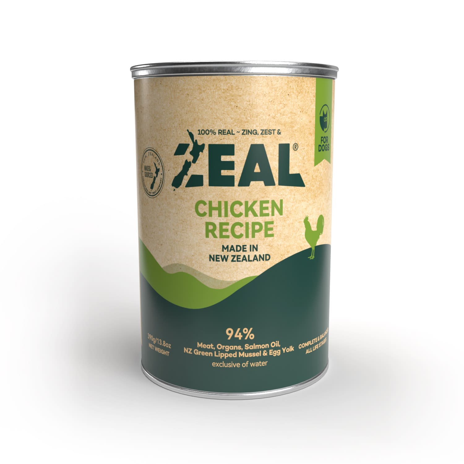 Zeal Grain Free Canned Dog Food 390g_thumbnail_3